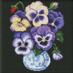 Алмазная мозаика без подрамника "Братцы" 30х30см, блистер, ТМ Идейка, Украина