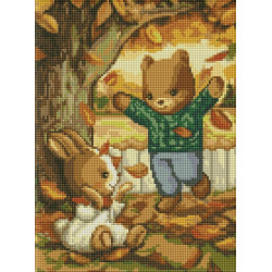 Алмазная мозаика без подрамника 