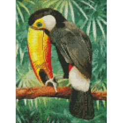 Алмазная мозаика "Фантазии природы" 30х40см, в термопакете, ТМ Идейка, Украина