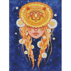 Алмазная мозаика "Лев" 30х40см, в термопакете, ТМ Идейка, Украина