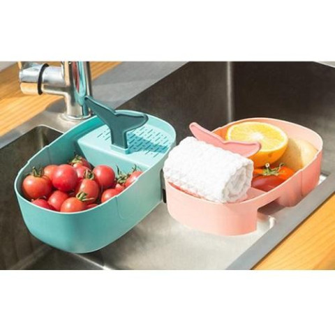 Органайзер-сито на раковину 21*13.5см  арт: WHW54991-2