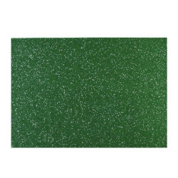 Набір Фетр Santi м'який з гліт., зелений, 21*30см ЦІНА ЗА 10ШТ