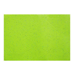 Набір Фетр Santi м'який з гліт., салатовий, 21*30см ЦІНА ЗА 10ШТ