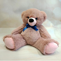 Мягкая игрушка медведь "Тимко" пепел розы, 60см, ТМ Dreamtoys