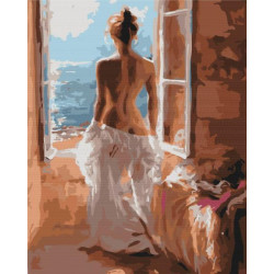 Картина по номерам Люди. Обнаженное утро, 40х50см, термопакет, Brushme (BS51380)