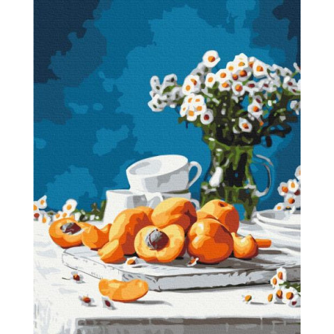 Картина за номерами Натюрморти. Соковиті кольори Halyna Vitiuk, 40х50см, термопакет, Brushme (BS53813)