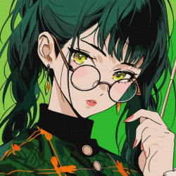 Картина по номерам Супергерои. Магия зеленых глаз, 40х40см, термопакет, Идейка (KHO8380)