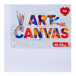 Холст для рисования, 23х23см, термопакет, Danko Toys (AC-23х23)