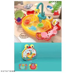 Кухонна мийка тече вода, аксесуари 32*8*32см