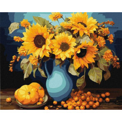 Картина за номерами Натюрморти. Сонячна гармонія, 40х50см, в термопакеті, Идейка (KHO3264)