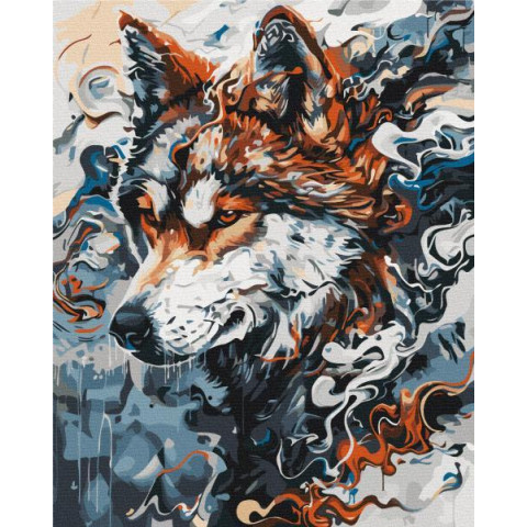 Картина за номерами Тварини. Дух лісу, 40х50см, в термопакеті, Brushme (BS53928)