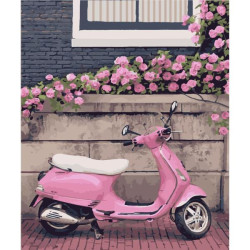 Картина по номерам Транспорт. Город Роз. Нормандия, 40х50см, в термопакете, ART Craft (10530-AC)