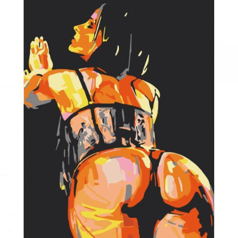 Картина за номерами Люди. Вигадана ілюзія, 40х50см, в термопакеті, ART Craft (10302-AC)