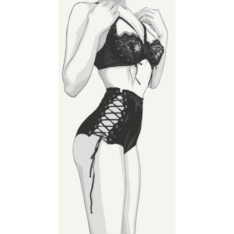 Картина за номерами Люди. Відверта цибуля, 40х80см, в термопакеті, ART Craft (10109-AC)