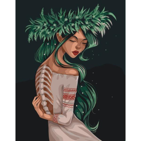 Картина за номерами Люди. Мавка, 40х50см, в термопакеті, ART Craft (10077-AC)