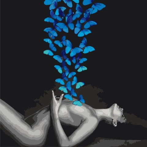 Картина по номерам Люди. Обнаженные чувства, 40х40см, в термопакете, ART Craft (10079-AC)