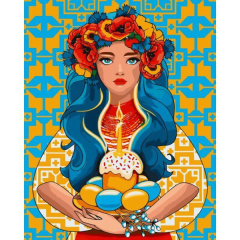 Картина за номерами Люди. Великдень, 40х50см, в термопакеті, ART Craft (10063-AC)