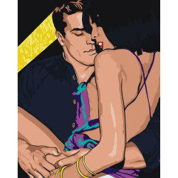 Картина за номерами Люди. Шалена пристрасть, 40х50см, в термопакеті, ART Craft (10036-AC)