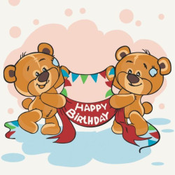 Картина по номерам Детские сюжеты. День Рождения, 30х30см, в термопакете, ART Craft (15571-AC)