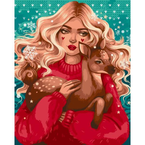 Картина по номерам Люди. Согретая доброта, 40х50см, в термопакете, ART Craft (10019-AC)