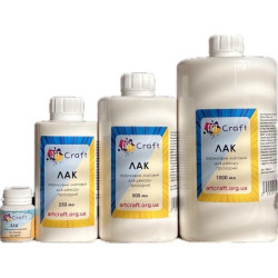 Лак акриловий матовый 250мл, ART Craft (5006-AC)