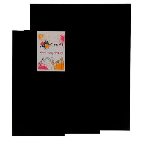 Полотно на підрамнику, 30х40см, чорний фон, в термопакеті, ART Craft (13026)