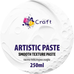 Паста гладка текстурна 250 мл, банка 11,5 * 4см, ТМ ART Craft, Україна