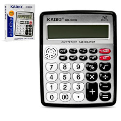 Калькулятор Kadio (12р)  в кор.17*14*4см  