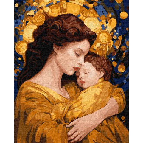 Картина по номерам Люди. Безграничная любовь, 40х50см, в термопакете, Идейка (KHO8422)