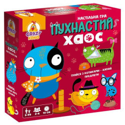 Гра настільна розважальна. Пушистий хаос. в кор.26*26*6см (укр), ТМ Vladi Toys, Украина