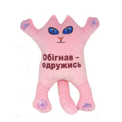 Мягкая игрушка Котик на присосках 