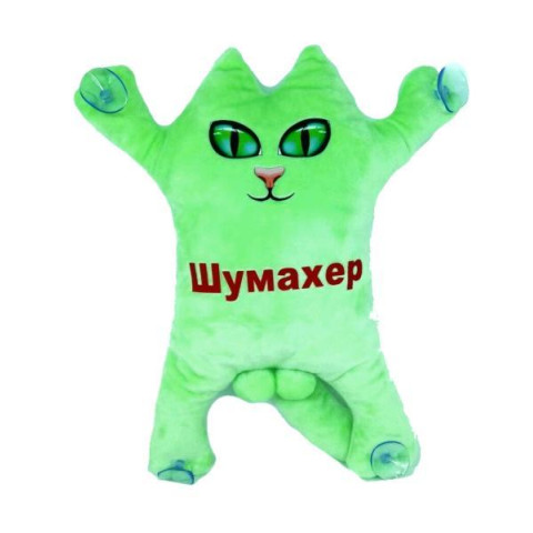 М'яка іграшка Котик 30см на присосках 