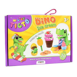 Набір для творчості Містер тісто Dino Ice Cream українською мовою, кор. 29*20*8см, ТМ Стратег, Україна