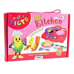 Набір для творчості Містер тісто My Kitchen українською мовою, кор. 25*25*5см, ТМ Стратег, Україна