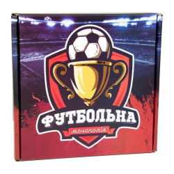 Настольная игра Футбольная Монополия развлекательная экономическая на украинском языке, ТМ Стратег, Украbна