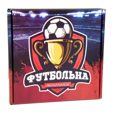 Настольная игра Футбольная Монополия развлекательная экономическая на украинском языке, ТМ Стратег, Украbна