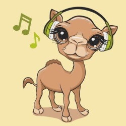 Картина по номерам Детские сюжеты. Верблюдик, 30х30см, в термопакете, ART Craft (15088-AC)