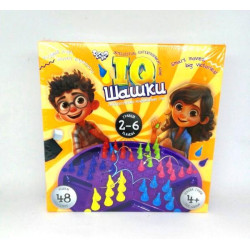 Развивающая настольная игра "IQ Шашки" (10), арт: IQCh-01