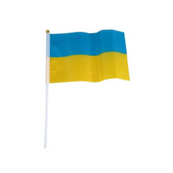 Прапорець "Україна" 14*21см в пак.30*6см, арт: A2205-1