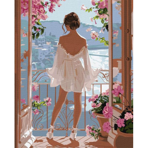 Картина за номерами Люди. Неймовірний краєвид, 40х50см, в термопакеті, Идейка (KHO8444)