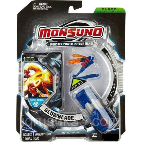 Игрушка Стартовый набор Monsuno Core-Tech LOCK (1-Packs) W4 (1 фигурка, 1 капсула, 1 карта, на планш. 22*17см), арт: 34437-42908-MO