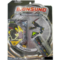 Игрушка Стартовый набор Monsuno STORM GOLDHORM (1-Packs) W4 (1 фигурка, 1 капсула, 1 карта, на планш. 22*17см), арт: 34437-42912-MO