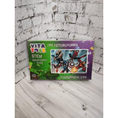 Игра-головоломка настольная. Пазлы. Серия 