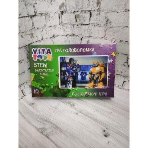 Игра-головоломка настольная. Пазлы. Серия 