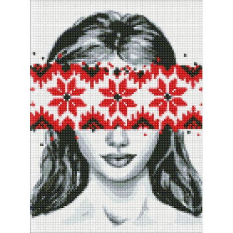 Алмазная мозаика без подрамника 