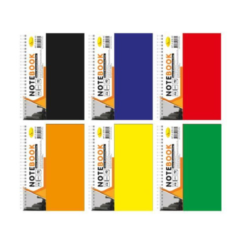 Блокнот А6, 40 л., пластик, пружина сбоку, 14*10см, Издательство Апельсин, Украина, арт: АП-1510