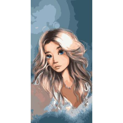 Картина за номерами Люди. Досконала, 40х80см, в термопакеті, ART Craft (10126-AC)