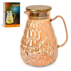Графін скляний з кришкою 1,8л   арт: R92769-G