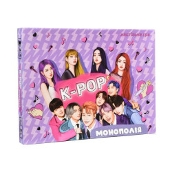 Настольная игра Монополия K-POР, ТМ Стратег, Украина, арт: 30476S