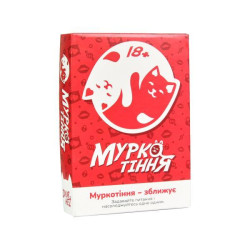 Настольная игра "Мурлыканье" карточная на украинском языке, ТМ Стратег, Украина, арт: 30531S